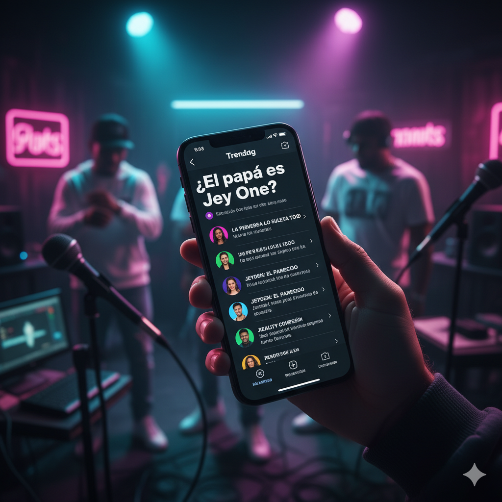 ¿El papá es Jey One?