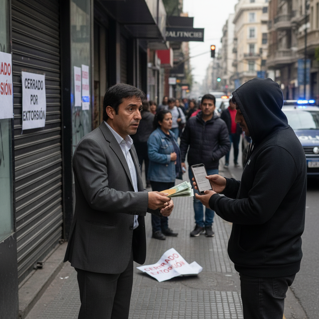 Suplantación de identidad para extorsionar comercios 2025