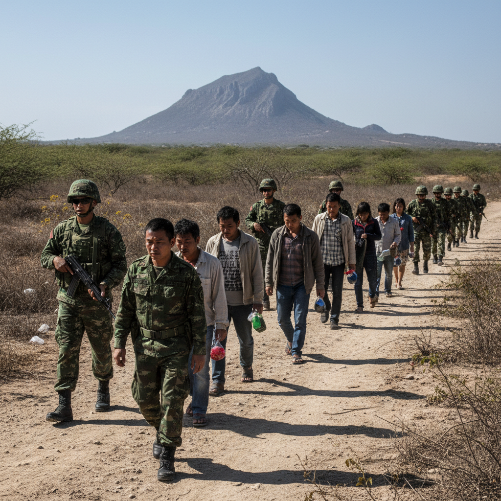 7 chinos sin documentos