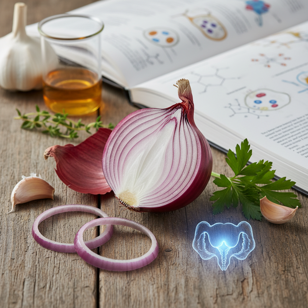 cebolla salud urinaria prostática