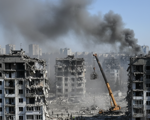 Ataque masivo a Kiev