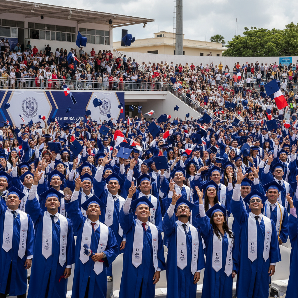 UASD Gradúa 2,868 Profesionales en Acto Histórico