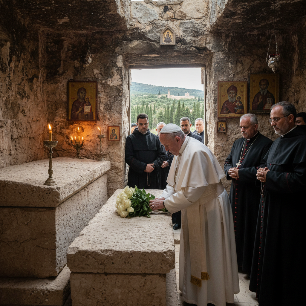 El papa pide paz