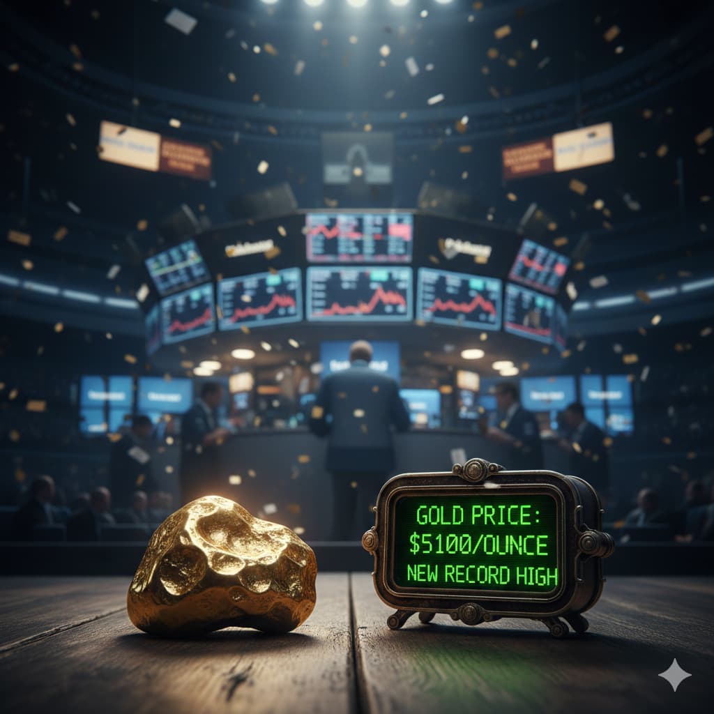 precio del oro record