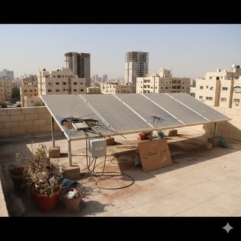 energía solar en Jordania