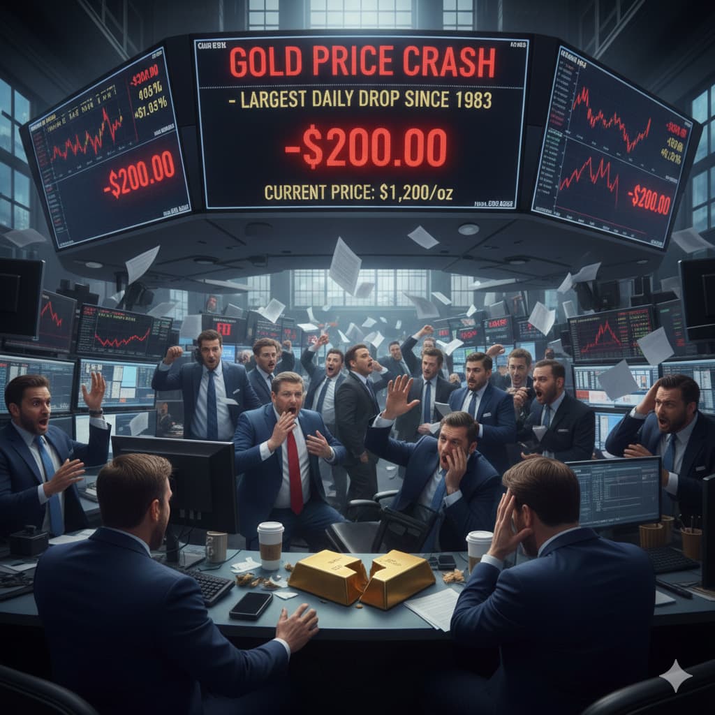 precio oro caída