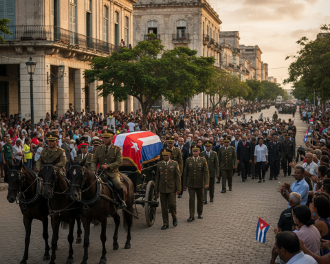 honras fúnebres 32 militares cubanos