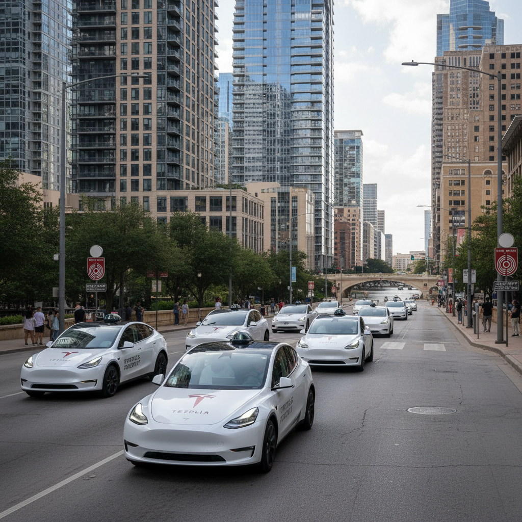 Robotaxis de Tesla