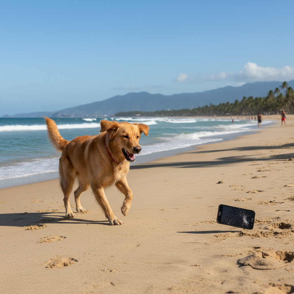 Perrito protagoniza divertida persecución