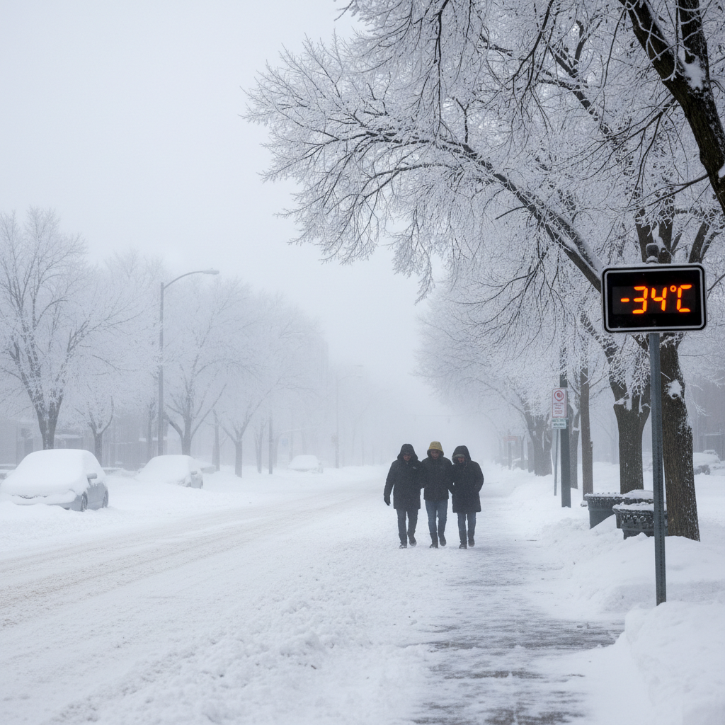 Estados Unidos ola de frío