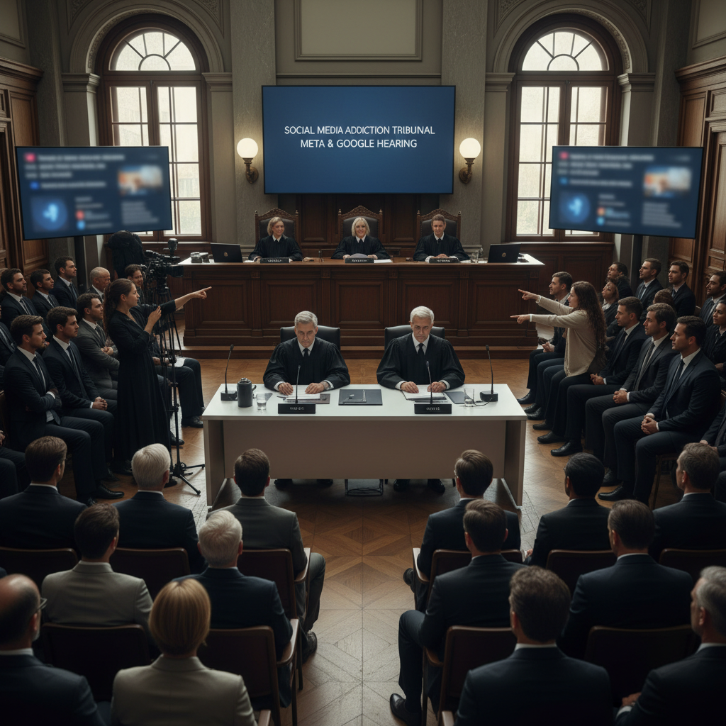 Juicio Meta Google adicción