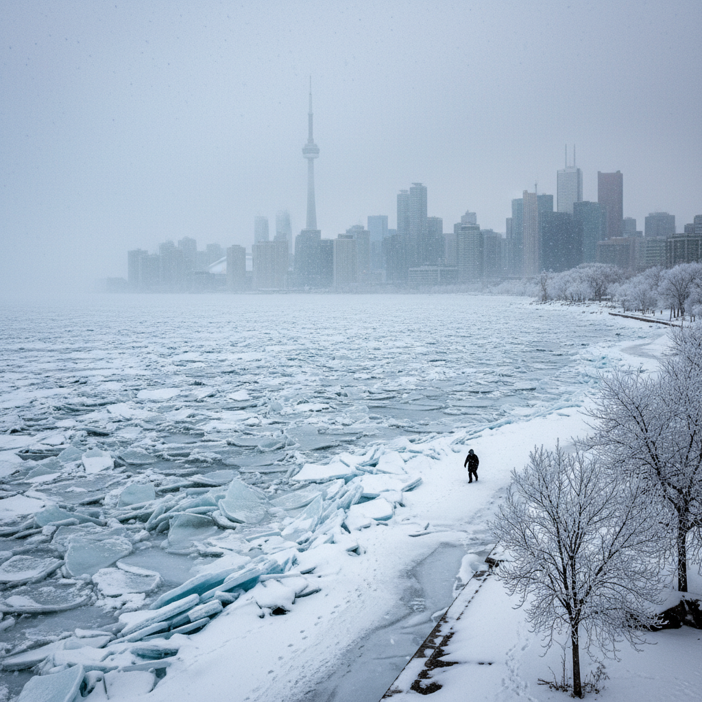 Toronto 23 días bajo 0