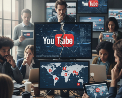 YouTube caída mundial