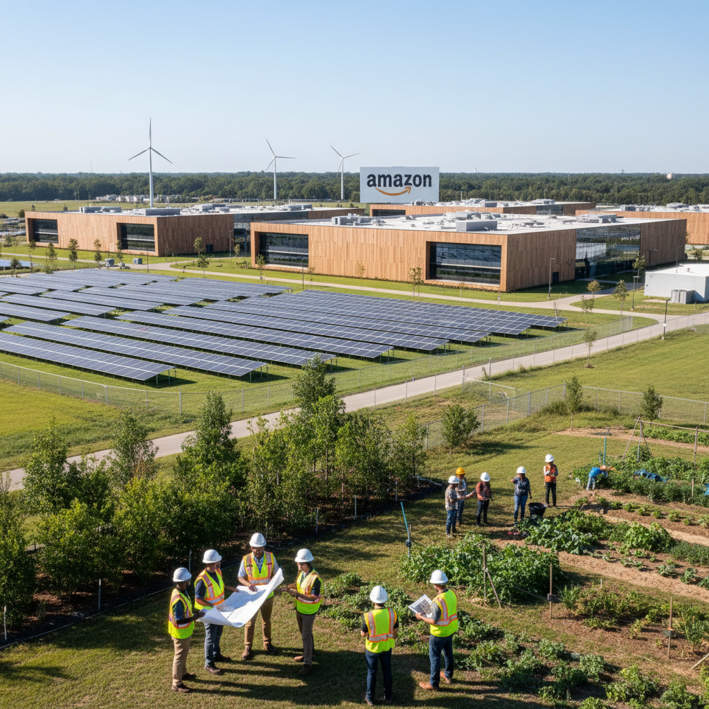 Amazon centros datos Luisiana