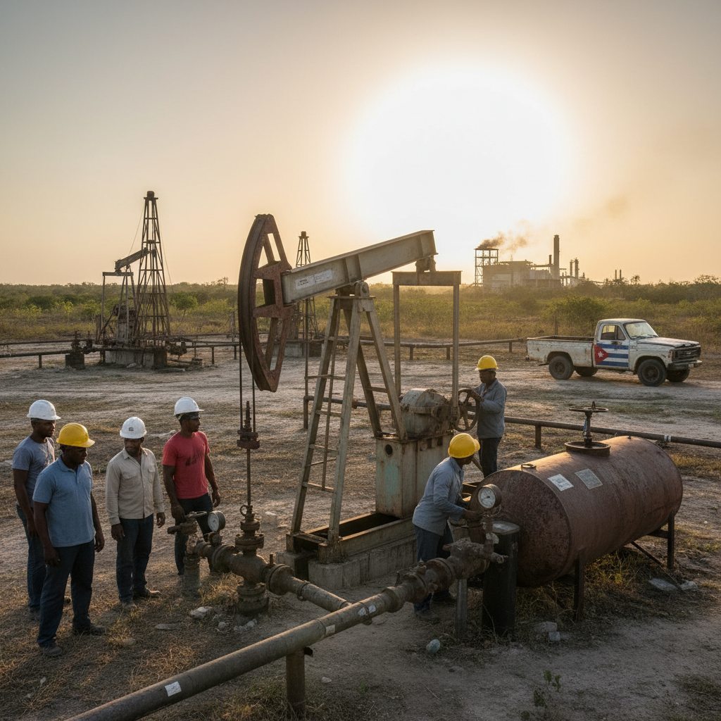 petróleo y gas a Cuba