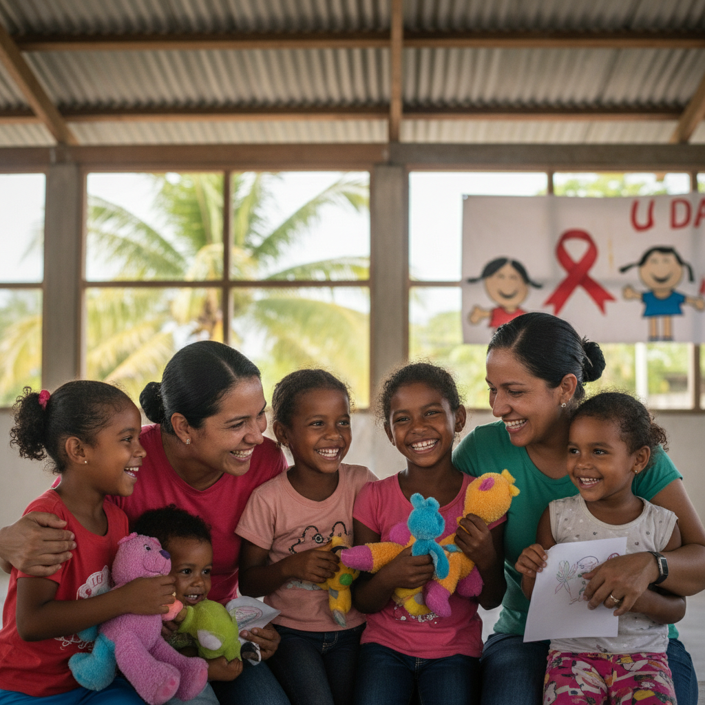 Senaduría del DN activa Fondo Gadiel para apoyo a niños con VIH/SIDA