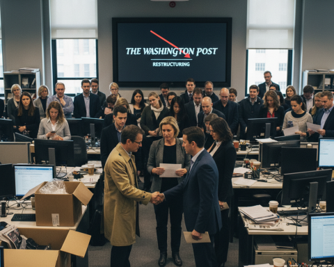 Washington Post despide tercio