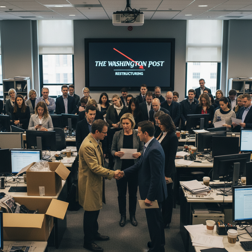 Washington Post despide tercio