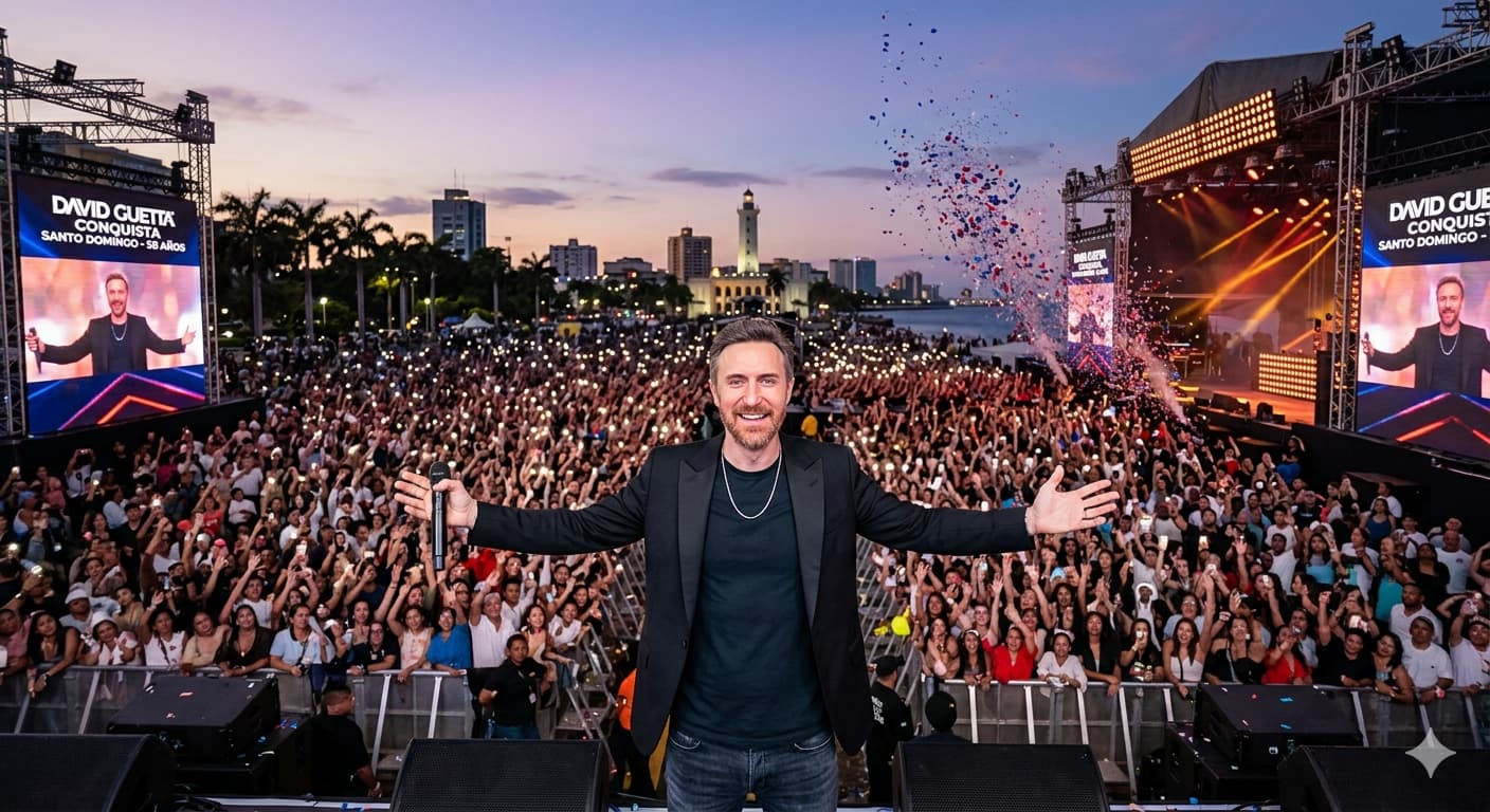 David Guetta conquista Santo Domingo