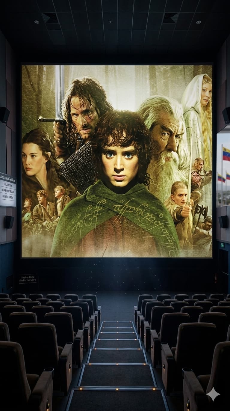 Peter Jackson El señor de los anillos: 1er Film Impactante