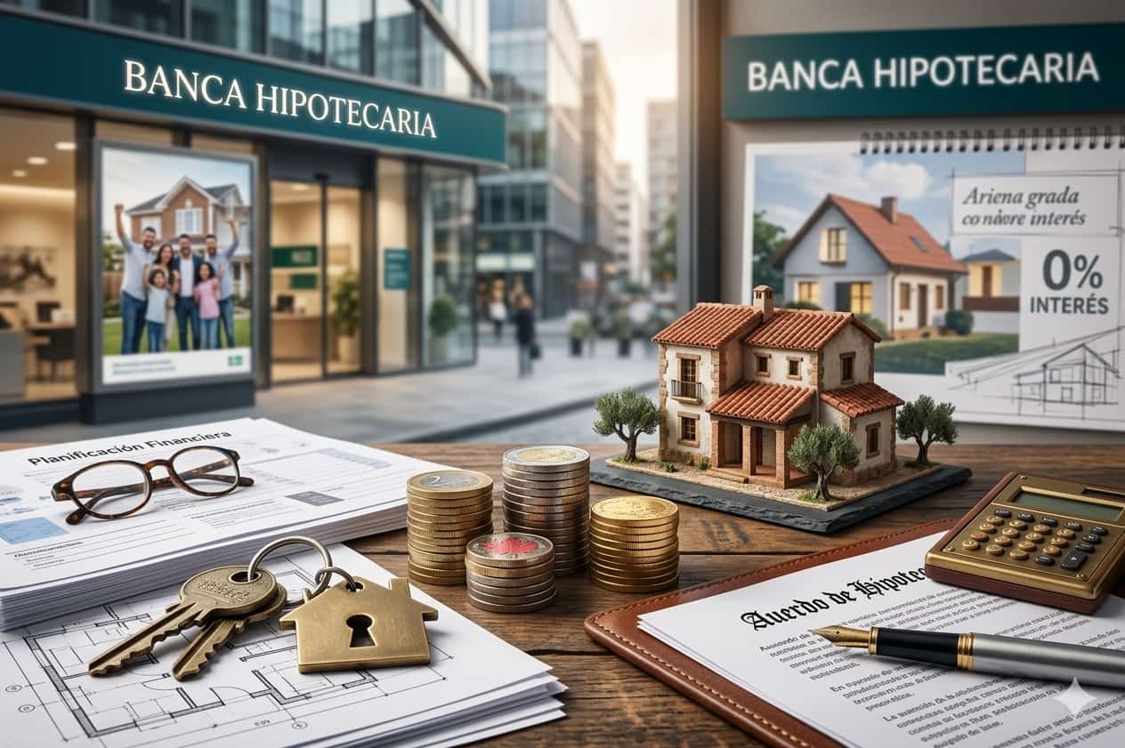 Préstamos hipotecarios impulsan el crédito bancario en 2026