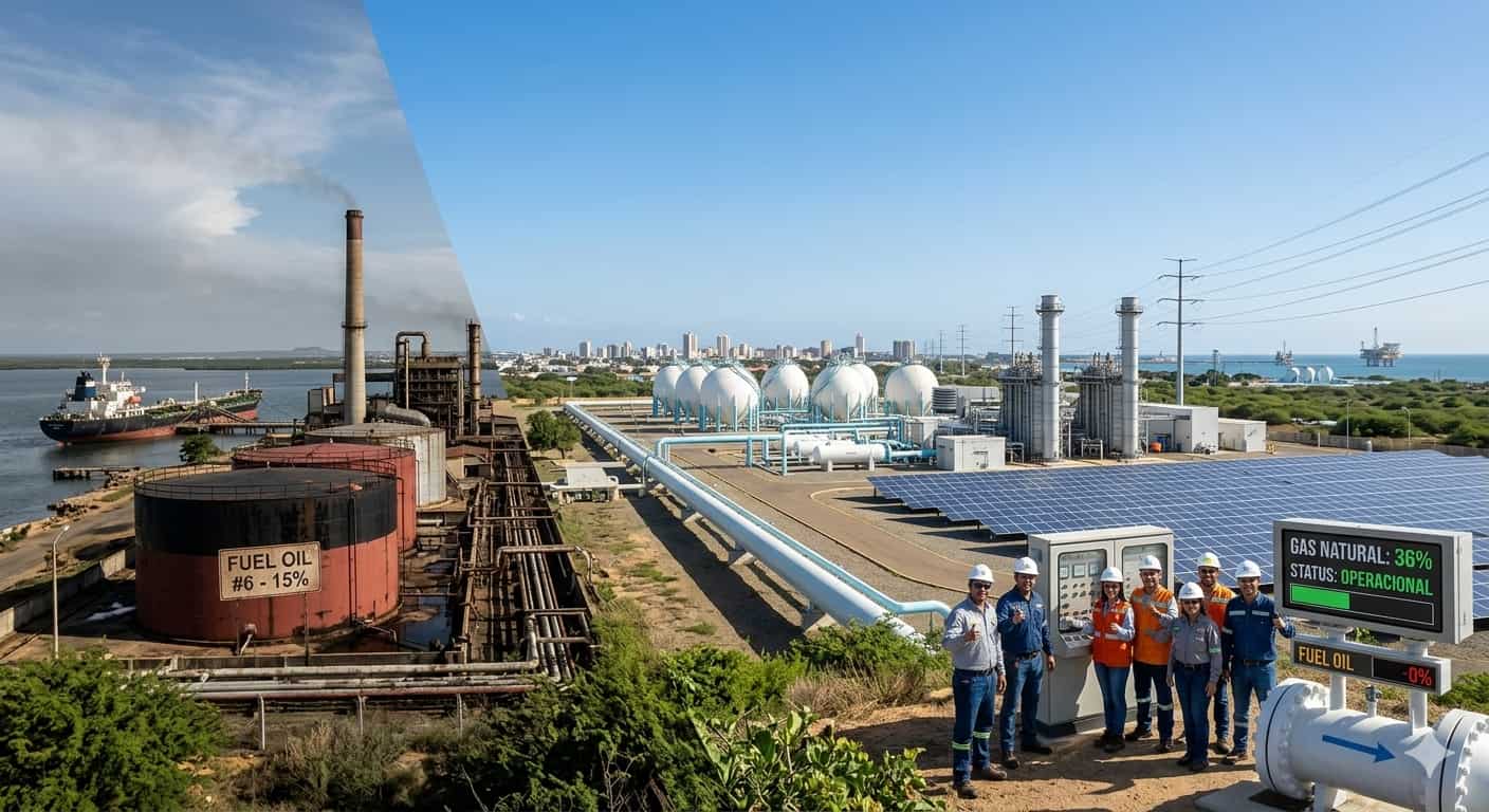 15% Fuel Oil: Energía Dominicana da Salto Histórico en 2026