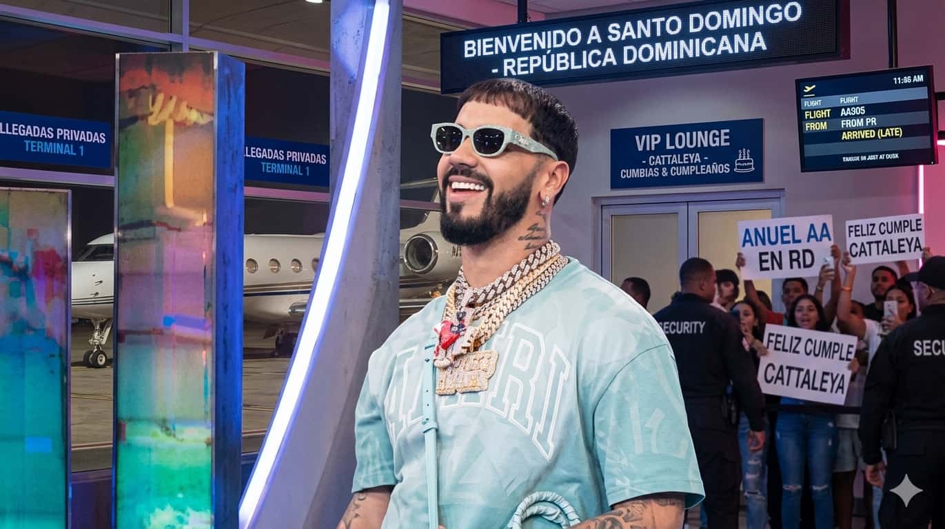 Anuel AA sorprende en República Dominicana