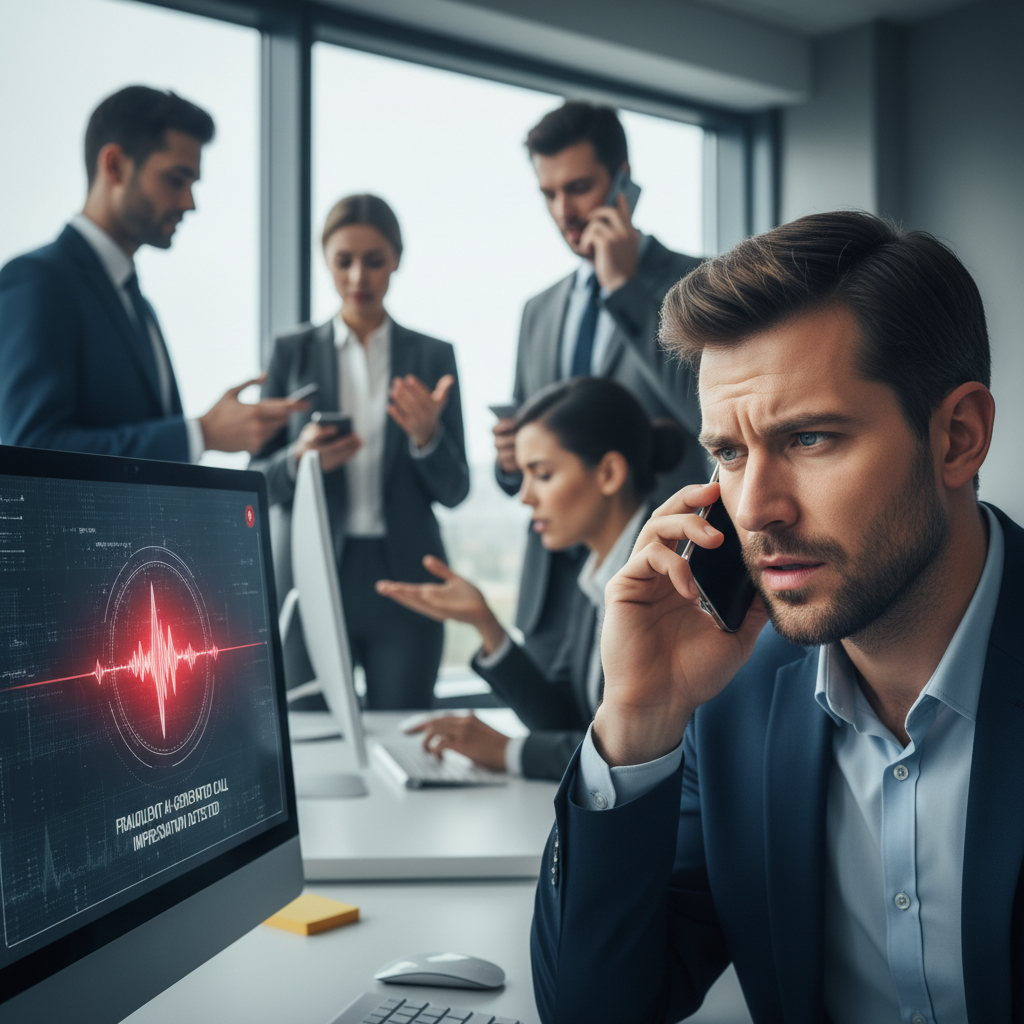Llamadas falsas con IA: Impactante amenaza para 60% empresas