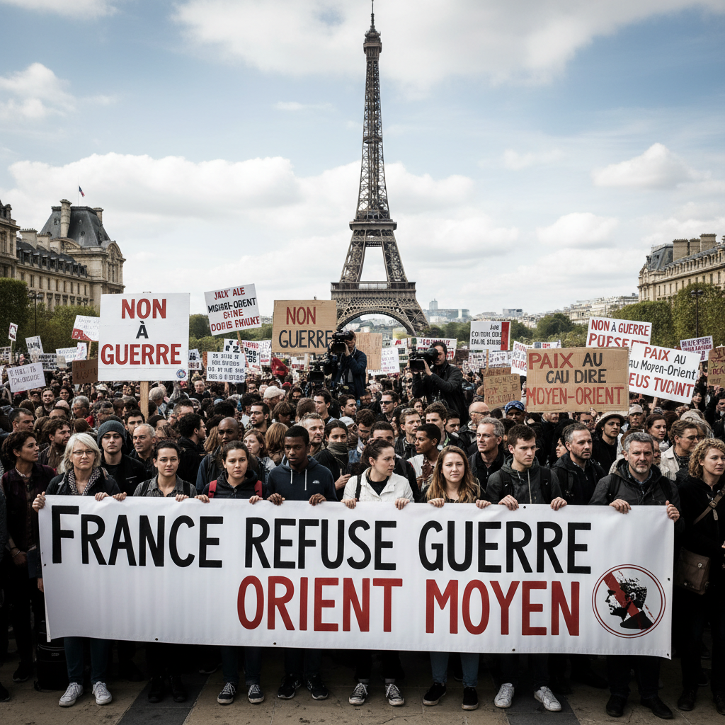 Francia rechaza la guerra