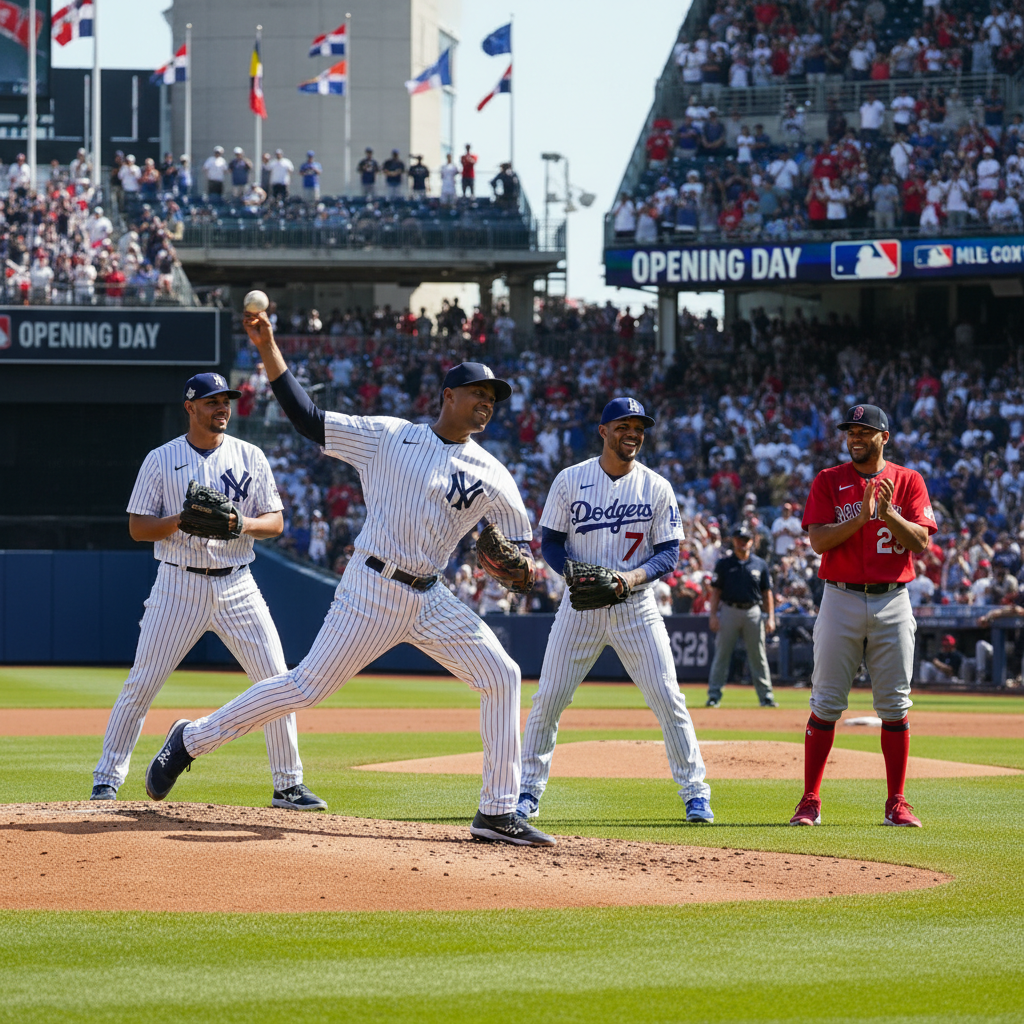 dominicanos Opening Day MLB