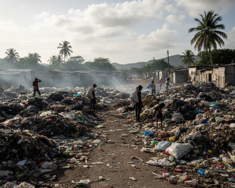 Vertederos improvisados Santo Domingo Norte