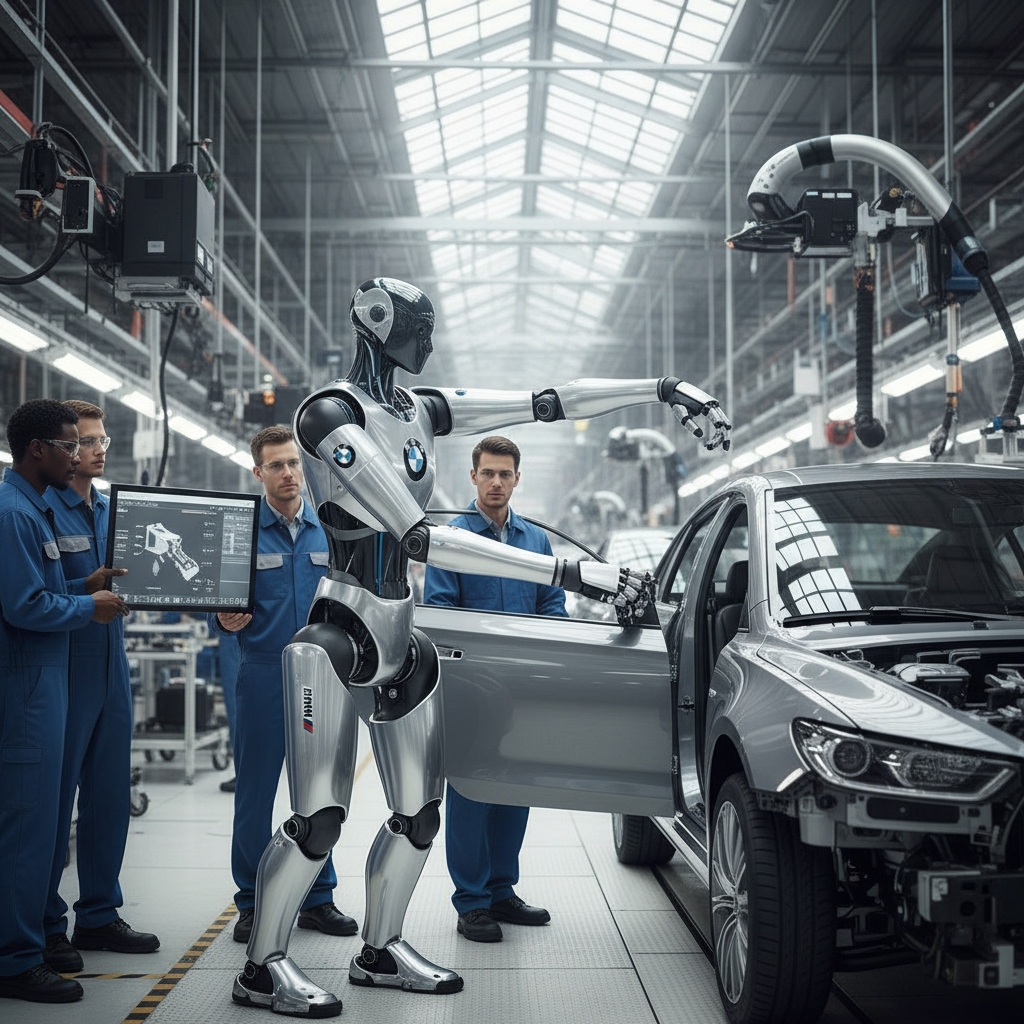 BMW Group Robots Humanoides