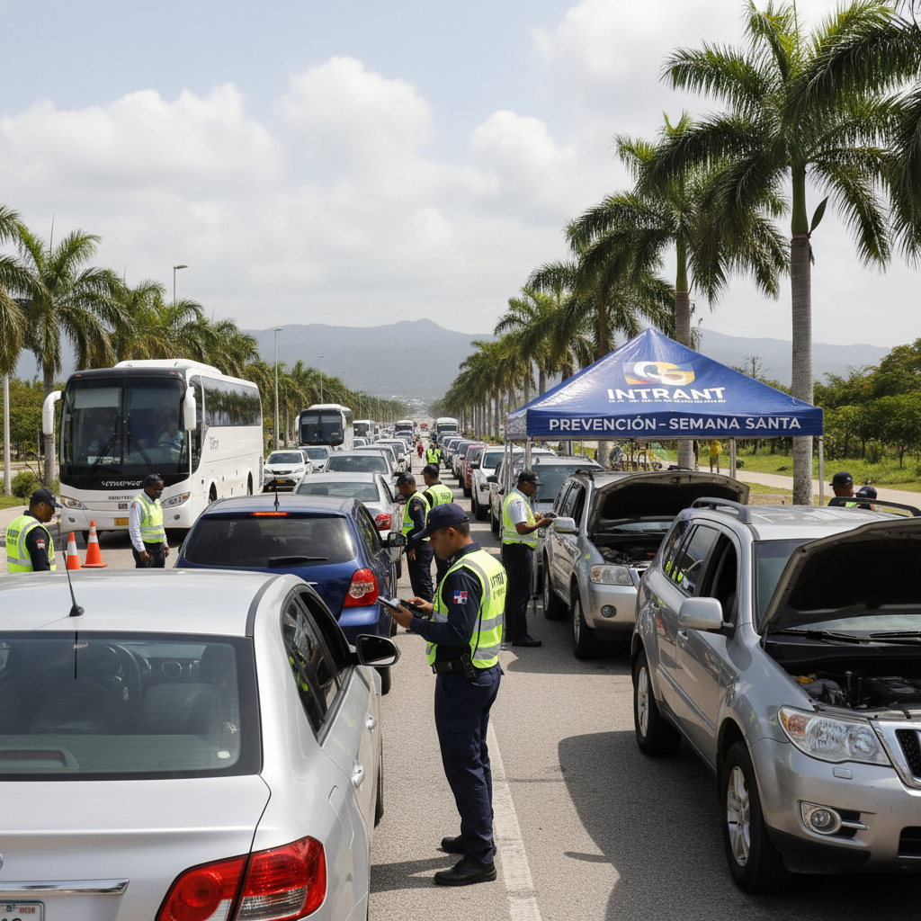 Inspecciones vehiculares masivas para Semana Santa 2026