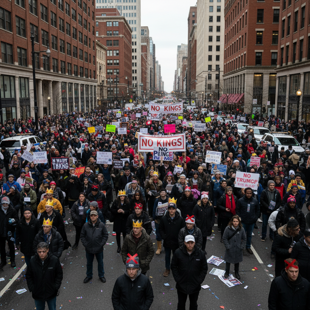No Kings contra Trump