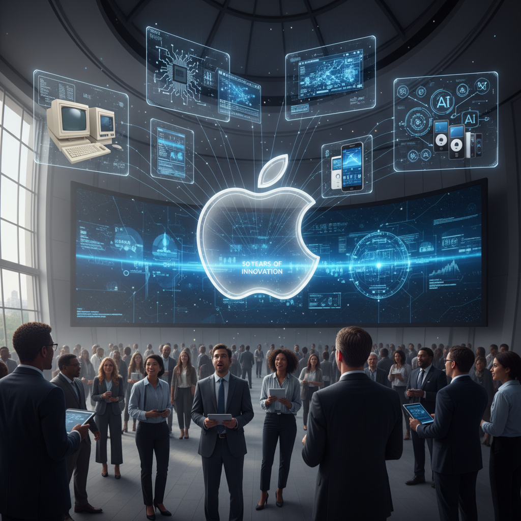 Apple cumple medio siglo