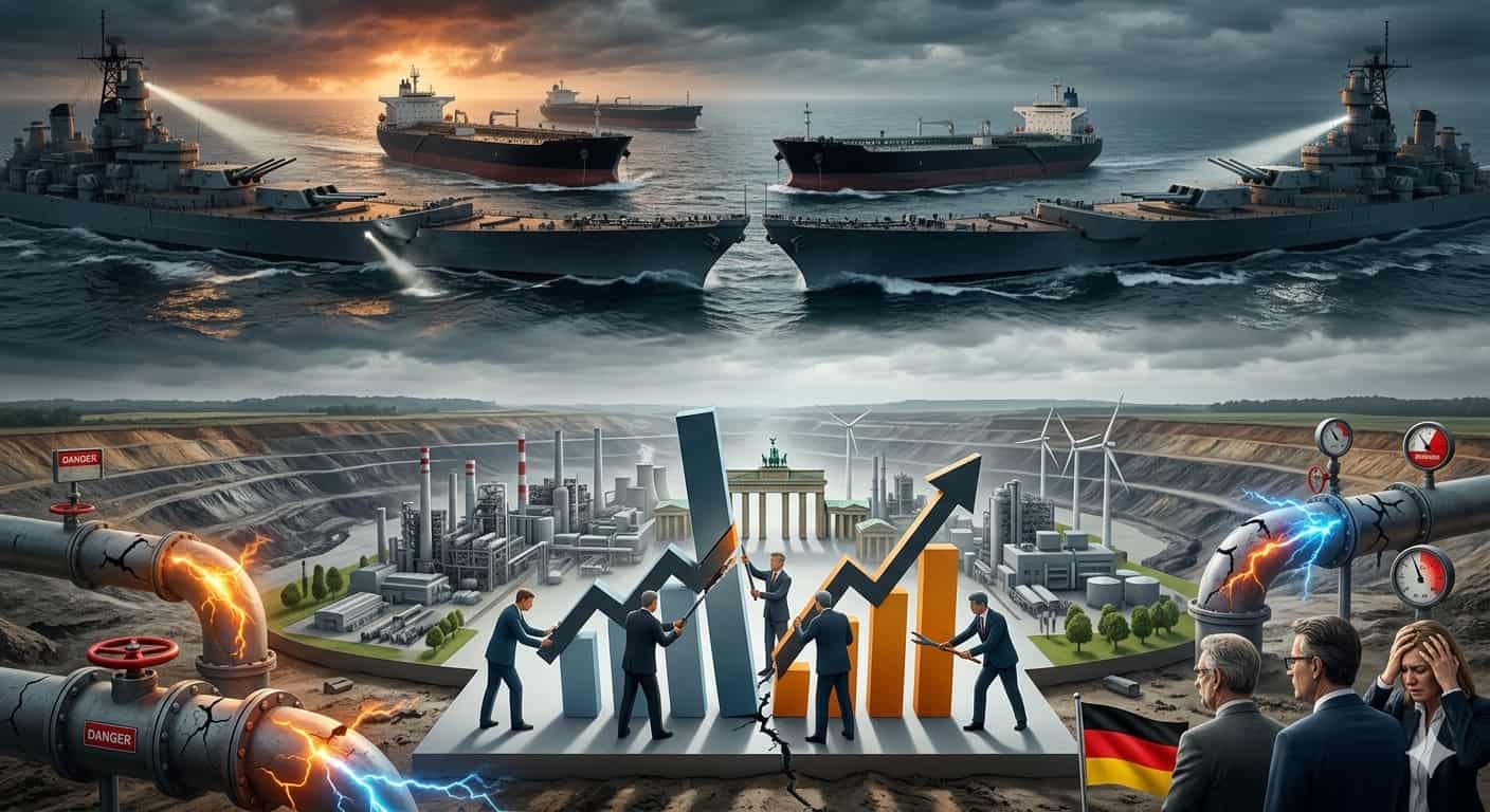 Impacto de la guerra de Irán en la economía alemana: Caída al 0.6% en 2026