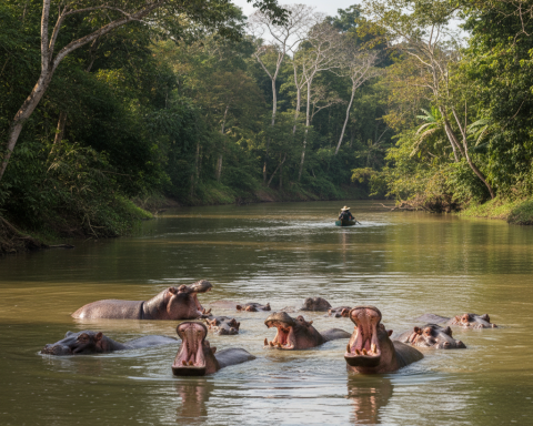 sacrificar hipopótamos