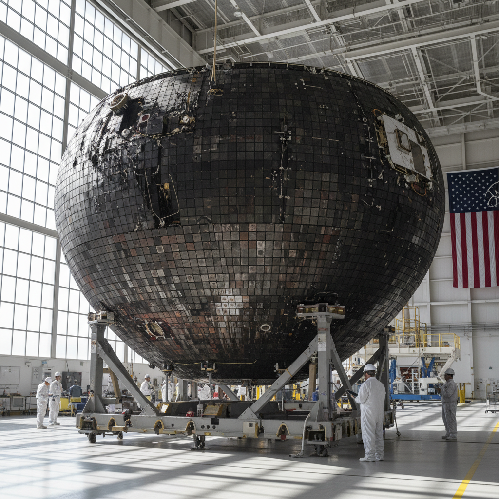 escudo térmico Orión