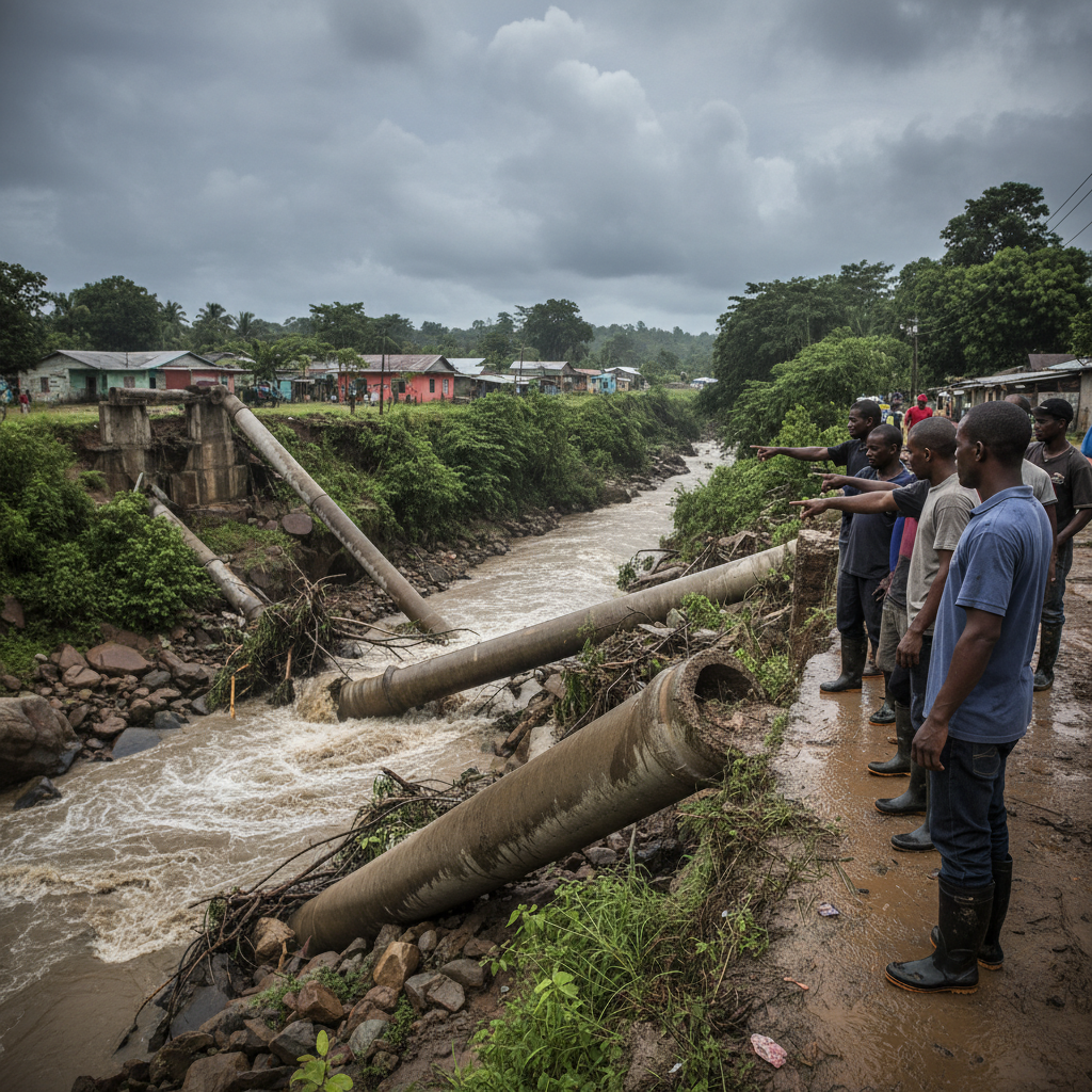 24 acueductos fuera de servicio dejan sin agua a miles por lluvias