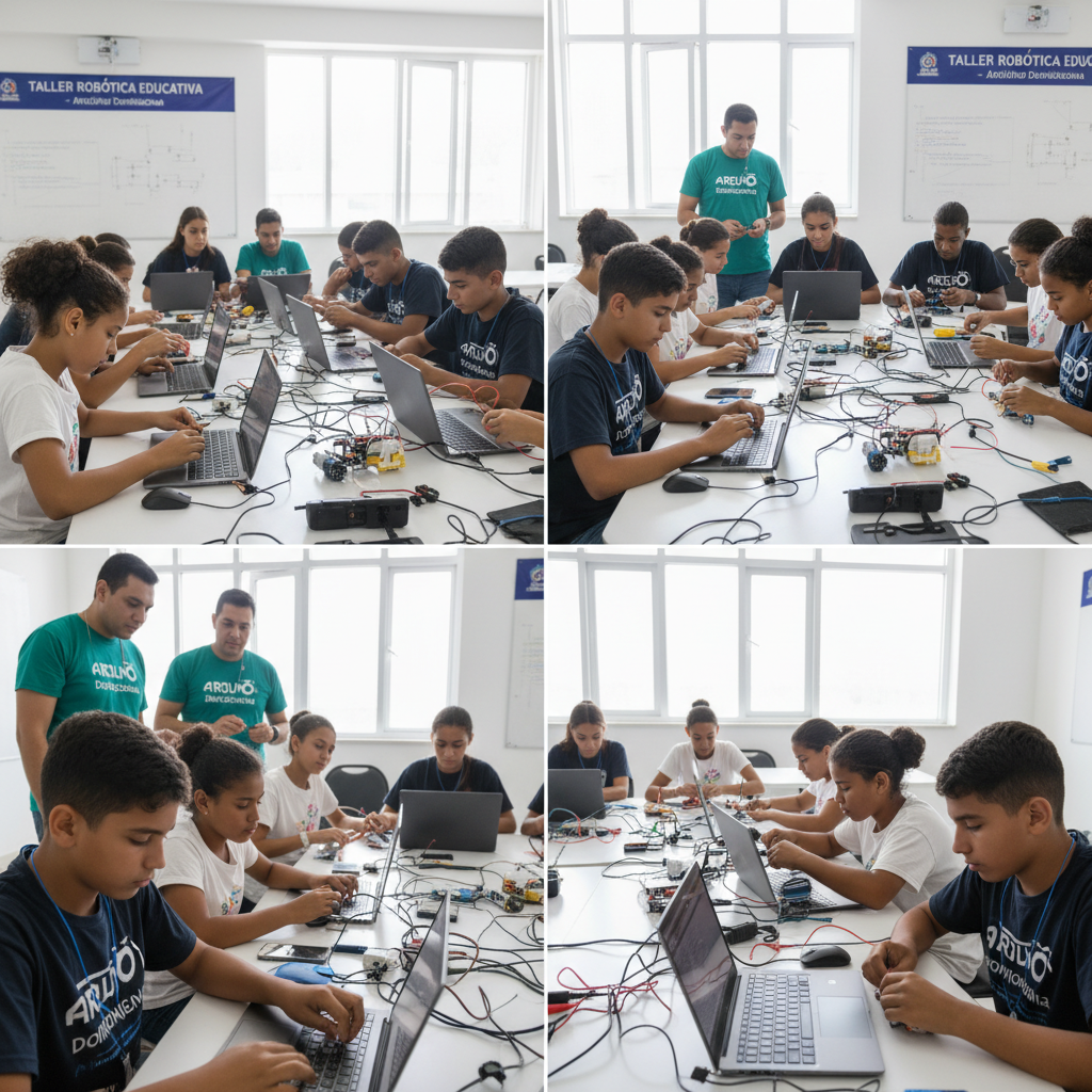 La Regional 15 impulsa robótica educativa en distritos: 4 mil estudiantes beneficiados