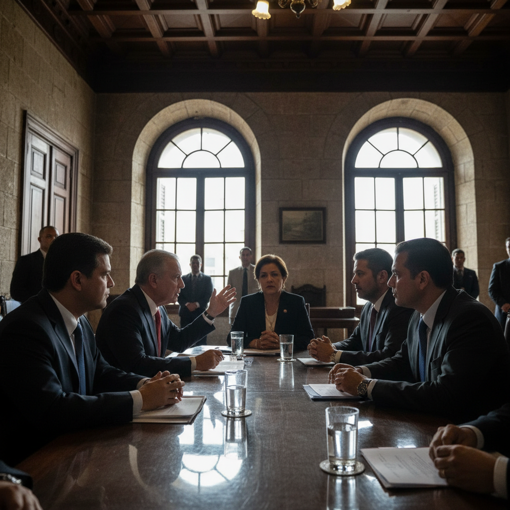 Diálogo real estrategia política