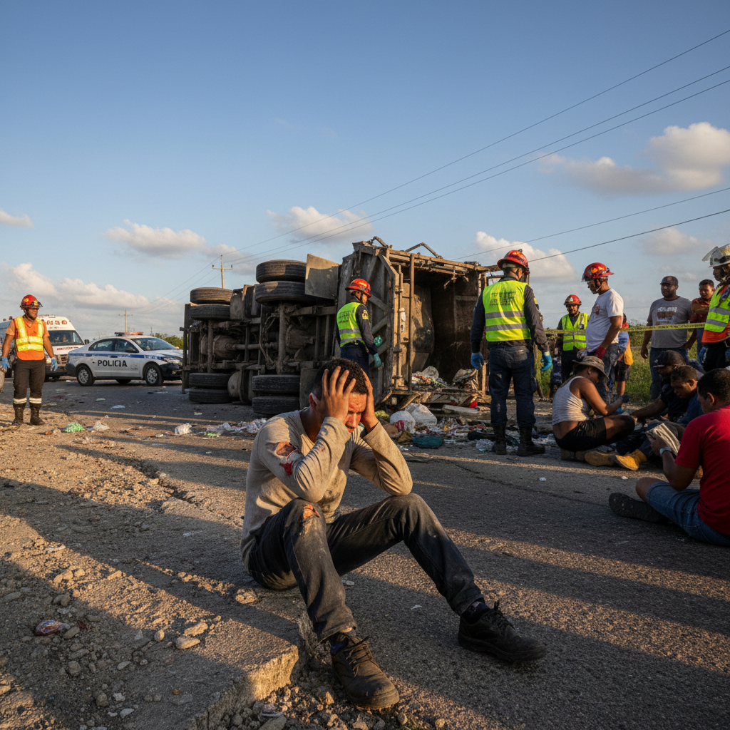Joven muere camión basura en Bávaro: Impactante noticia 2026