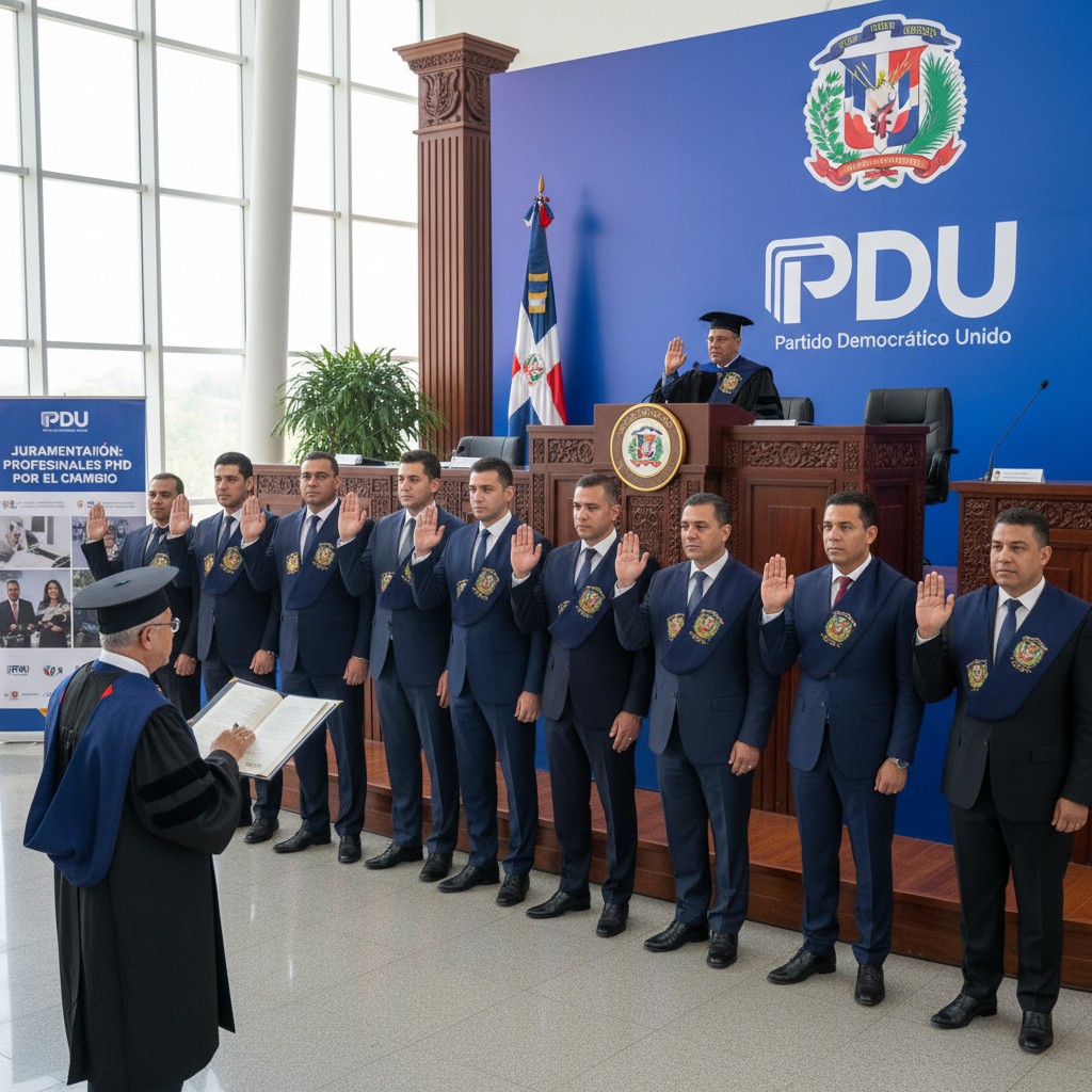 PHD juramenta miembros