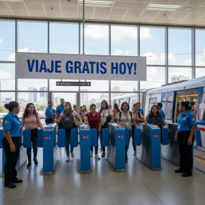 Metro Santo Domingo gratis