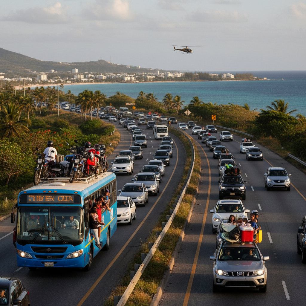 Semana Santa se consolida como la temporada de mayor movilidad en República Dominicana