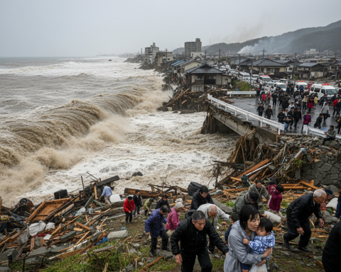 Terremoto 7,7 Japón