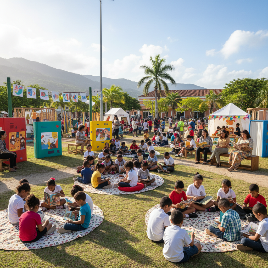 Festival de Lectura une a comunidad educativa en Regional 15