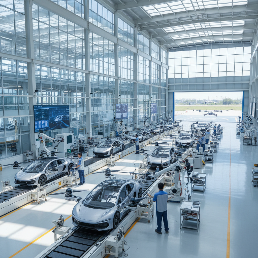 producción coches voladores