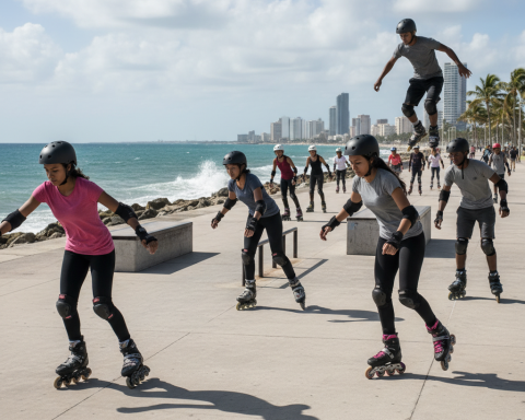 Patinadores Malecón Deportivo