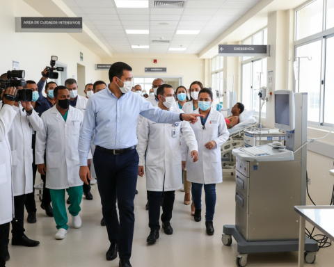 SNS visita Hospital Mario Tolentino Dipp
